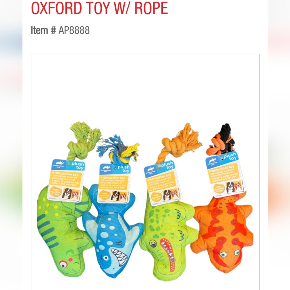 *Host Pick* Colorful Dog Toys with Rope. Pick one